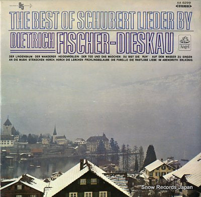 FISCHER-DIESKAU, DIETRICH the best of schubert lieder by dietrich fischer-dieskau AA.8299