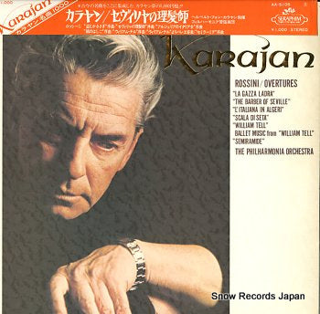 KARAJAN, HERBERT VON rossini; overtures AA-5105