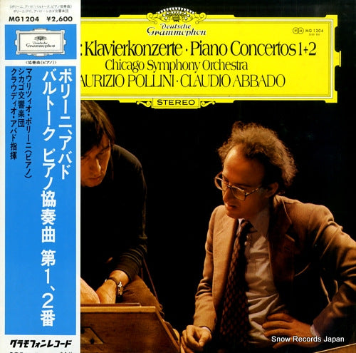 POLLINI, MAURIZIO bartok; klavierkonzerte piano concertos 1+2   MG1204