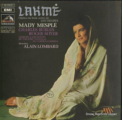LOMBARD, ALAIN lakme C165-10975/7
