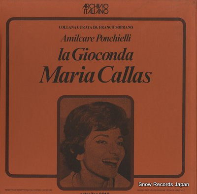 CALLAS, MARIA amilcare ponchielli la gioconda LPO2012-3