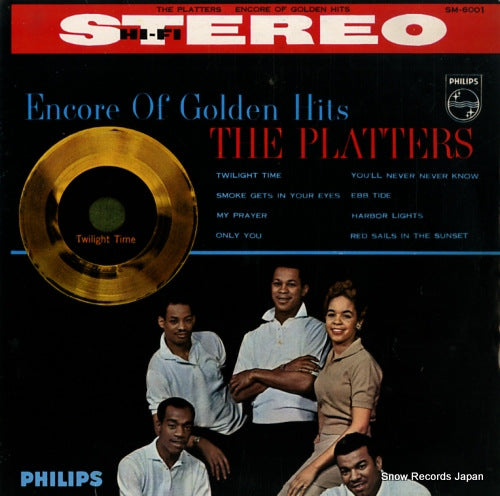 PLATTERS, THE encore of golden hits SM-6001