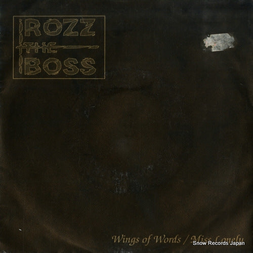 ROZZ THE BOSS wings of words BSM-996