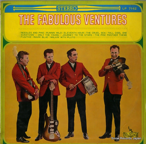 VENTURES, THE the fabulous ventures LP-7162