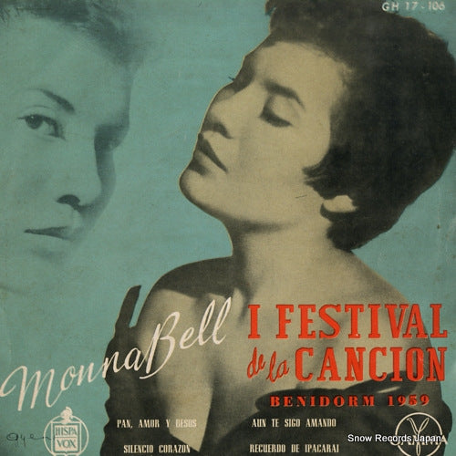 BELL, MONNA i festival de la cancion benidorm 1959 GH17-106