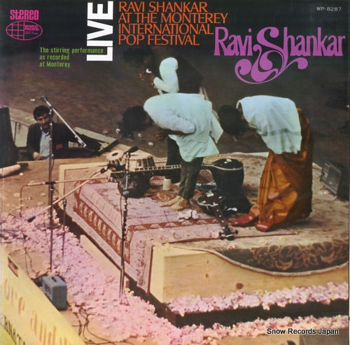 SHANKAR, RAVI at the monterey international pop festival WP-8287