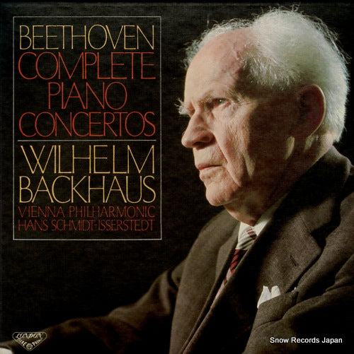 BACKHAUS, WILHELM beethoven; complete piano concertos SL1298