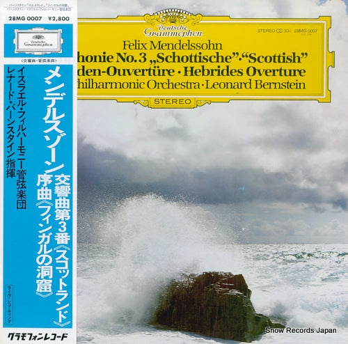 BERNSTEIN, LEONARD mendelssohn; symphonie no.3 "schottish" 28MG0007