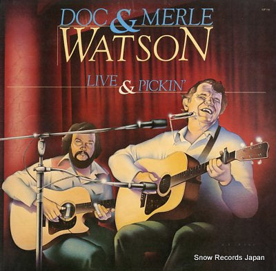 WATSON, DOC, AND MERLE live & pickin GP750