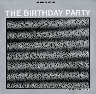 BIRTHDAY PARTY, THE the peel sessions  SFPS058
