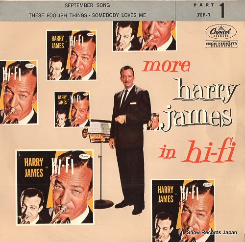 JAMES, HARRY more harry james in hi-fi 7EP-1
