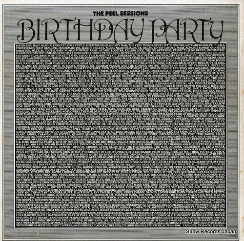 BIRTHDAY PARTY, THE the peel sessions SFPS020