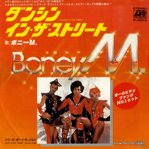 BONEY M. dancing in the streets P-405A