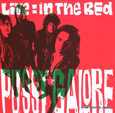 PUSSY GALORE live : in the red ITR050