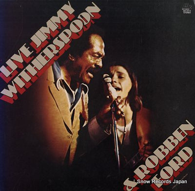 WITHERSPOON, JIMMY live jimmy witherspoon & robben ford AW-2012