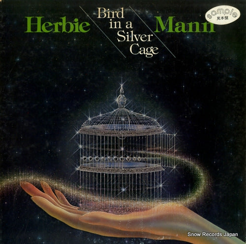 MANN, HERBIE bird in a silver cage P-10311A