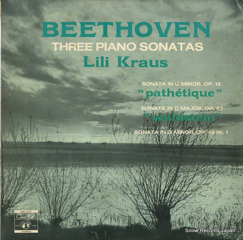 KRAUS, LILI beethoven; three piano sonatas  SMS-2221