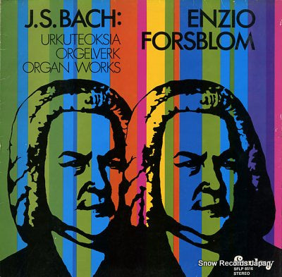 FORSBLOM, ENZIO bach; urkuteoksia orgelverk organ works SFLP8516