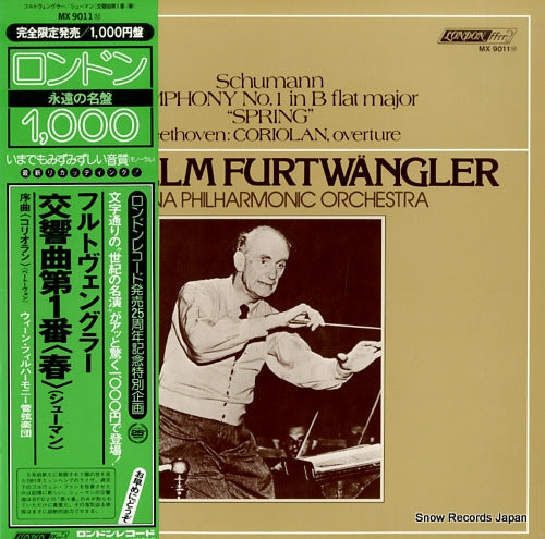 FURTWANGLER, WILHELM schumann; symphony no.1 in b flat major "spring" MX9011M
