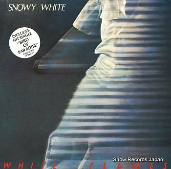 WHITE, SNOWY white flames TOWLP3