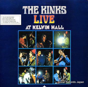 KINKS, THE live at kelvin hall SP20-5027