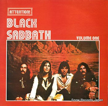 BLACK SABBATH attention! black sabbath volume one WWA100