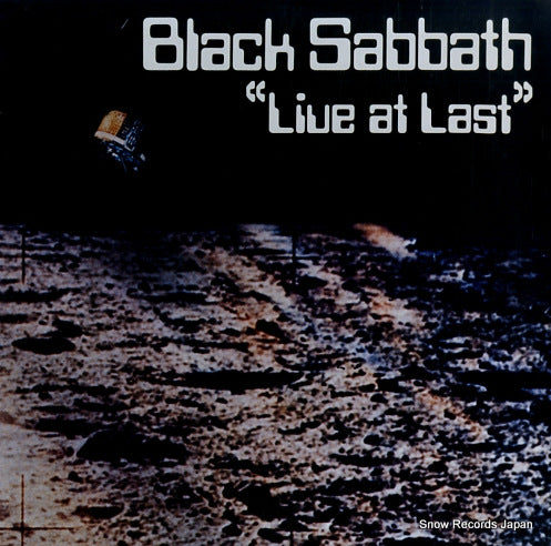 BLACK SABBATH live at last SP25-5009