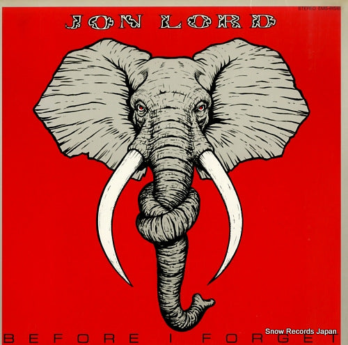 LORD, JON before i forget EMS-81516
