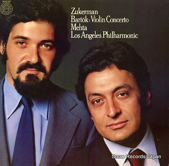 MEHTA, ZUBIN bartok; violin concerto M35156