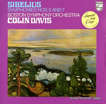 DAVIS, COLIN sibelius; symphony nos.5 and 7 6500959