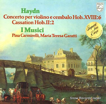 I MUSICI haydn; concerto per violino e cembalo hob.xviii:6 9500602