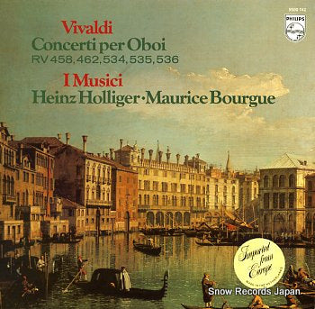 I MUSICI vivaldi; concerti per oboi 9500742