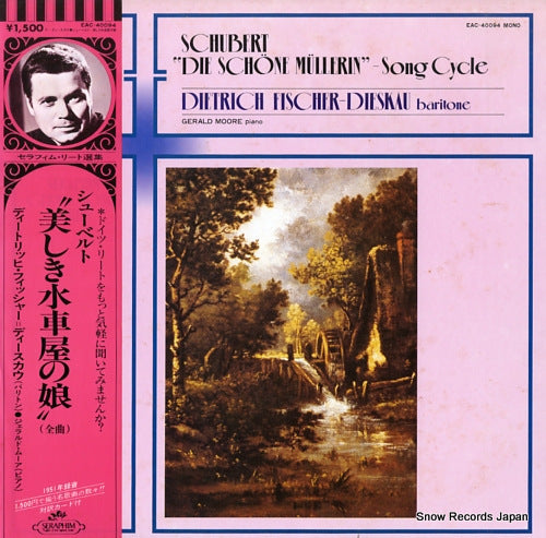 FISCHER-DIESKAU, DIETRICH schubert; die schone mullerin, song cycle EAC-40094