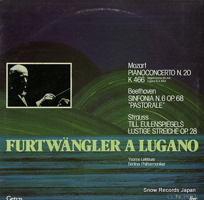 FURTWANGLER, WILHELM a lugano LO529(2)