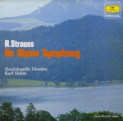 BOHM, KARL richard strauss; an alpine symphony, op.64 MGW5136