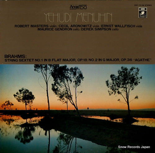 MENUHIN, YEHUDI brahms; string sextet no.1 in b flat major, op.18 EAC-70158