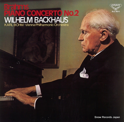 BACKHAUS, WILHELM brahms; piano concerto no.2 in b flat major, op.83 SLC8011