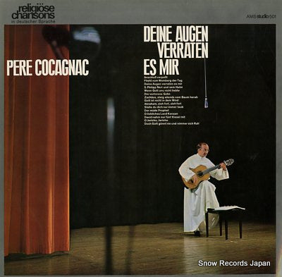 COCAGNAC, PERE deine augen verraten es mir AMSSTUDIO501/12PAL2614