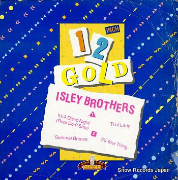 ISLEY BROTHERS 12inch gold OG4006