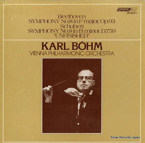 BOHM, KARL beethoven; symphony no.8 in f major op.93 MX9024M