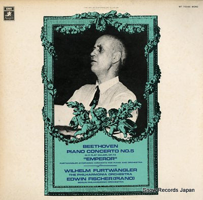 FURTWANGLER, WILHELM beethoven; piano concerto no.5 emperor WF-70046