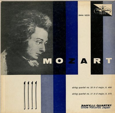 BARYLLI QUARTET mozart; string quartet no.20 & no.21 XWN18559