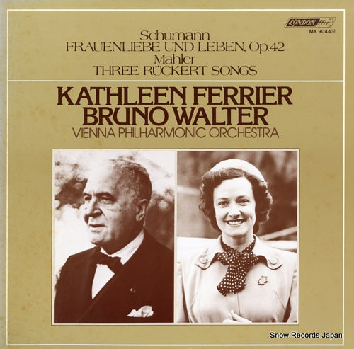 WALTER, BRUNO schumann; frauenliebe und leben, op.42 MX9044