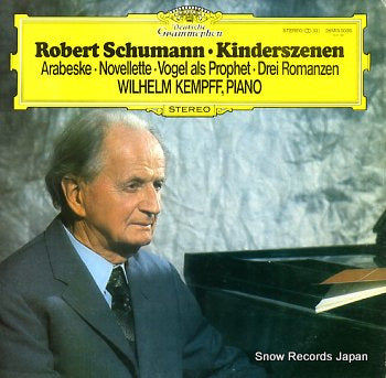 KEMPFF, WILHELM robert schumann; kinderszenen 28MG0035