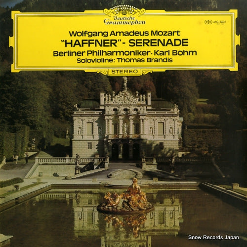 BOHM, KARL mozart; haffner-serenade MG2402