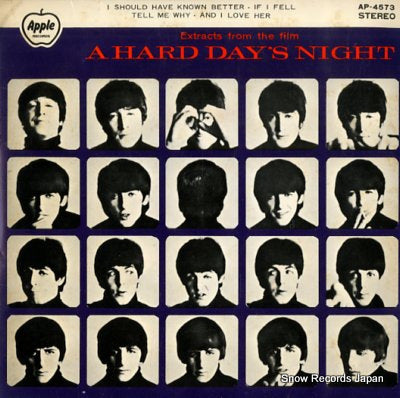 BEATLES, THE a hard day's night AP-4573