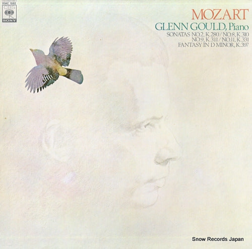 GOULD, GLENN mozart; sonatas no.2 no.8 no.9 no.11 fantasy 20AC1582