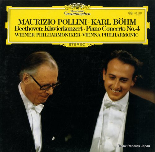 POLLINI, MAURIZIO beethoven; piano concerto no.4 MG1050