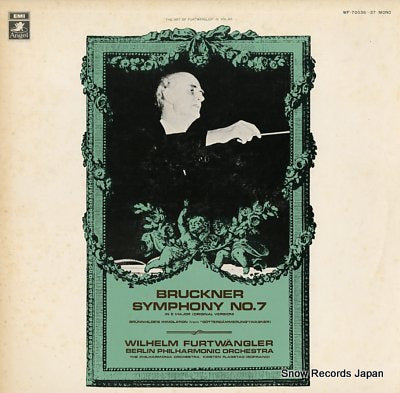 FURTWANGLER, WILHELM bruckner; symphony no.7 WF-70036-37