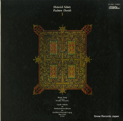 FLAMIG, MARTIN heinrich schutz; psalmen davids 1 ET-5036